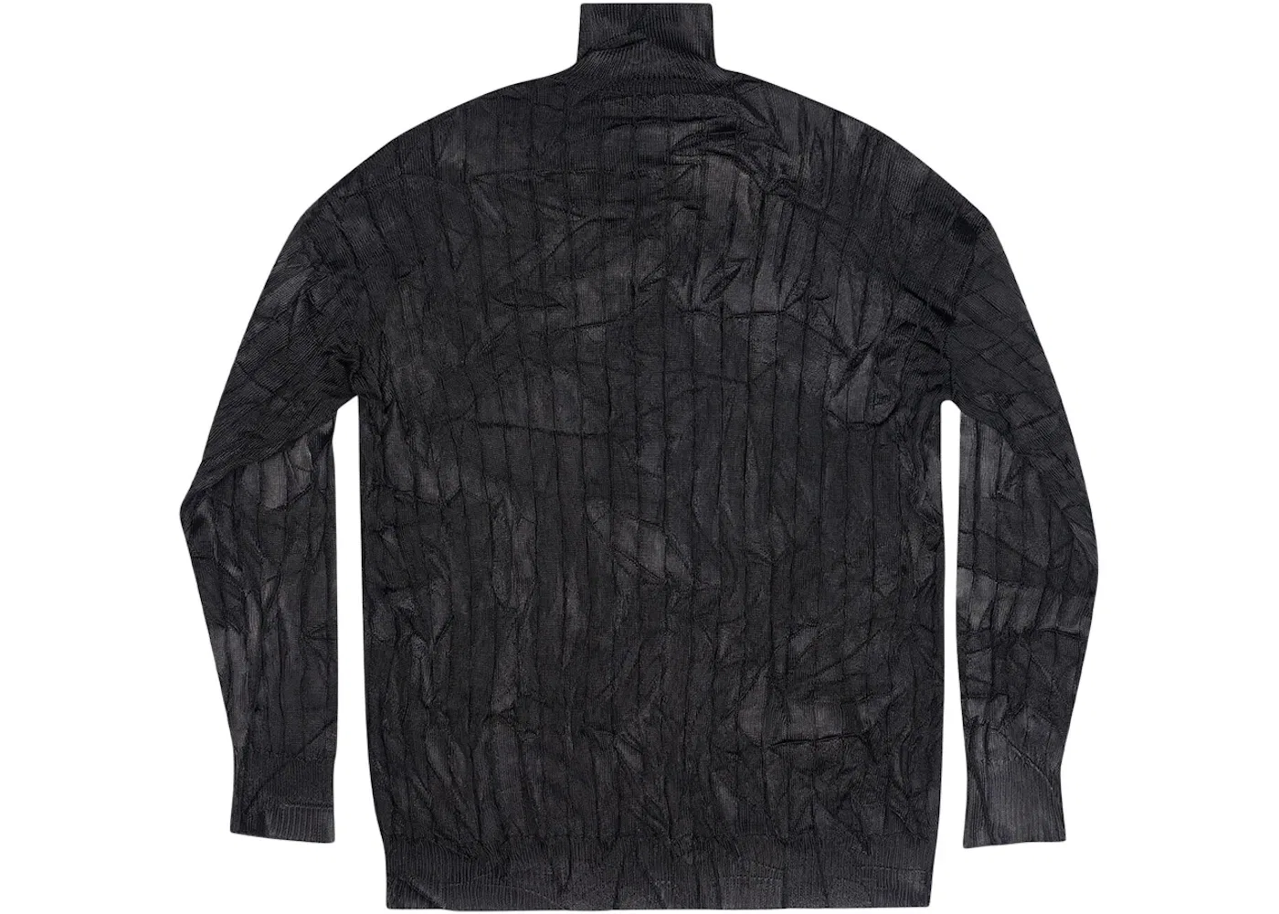 Женский свитер с высоким воротом Balenciaga Turtleneck, Black — фото 2