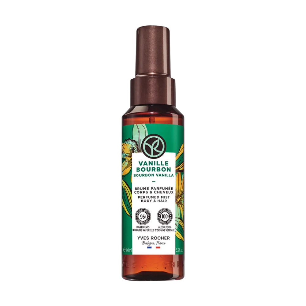 

Спрей для волос и тела Yves Rocher Bourbon Vanilla, 100 мл