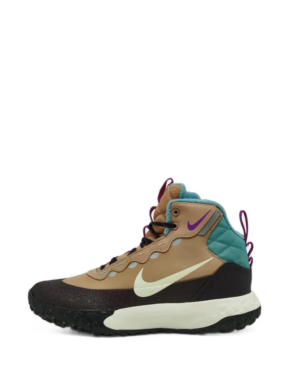 Кроссовки для мальчика высокие Terrascout Nike Kids, бежевый — фото 2