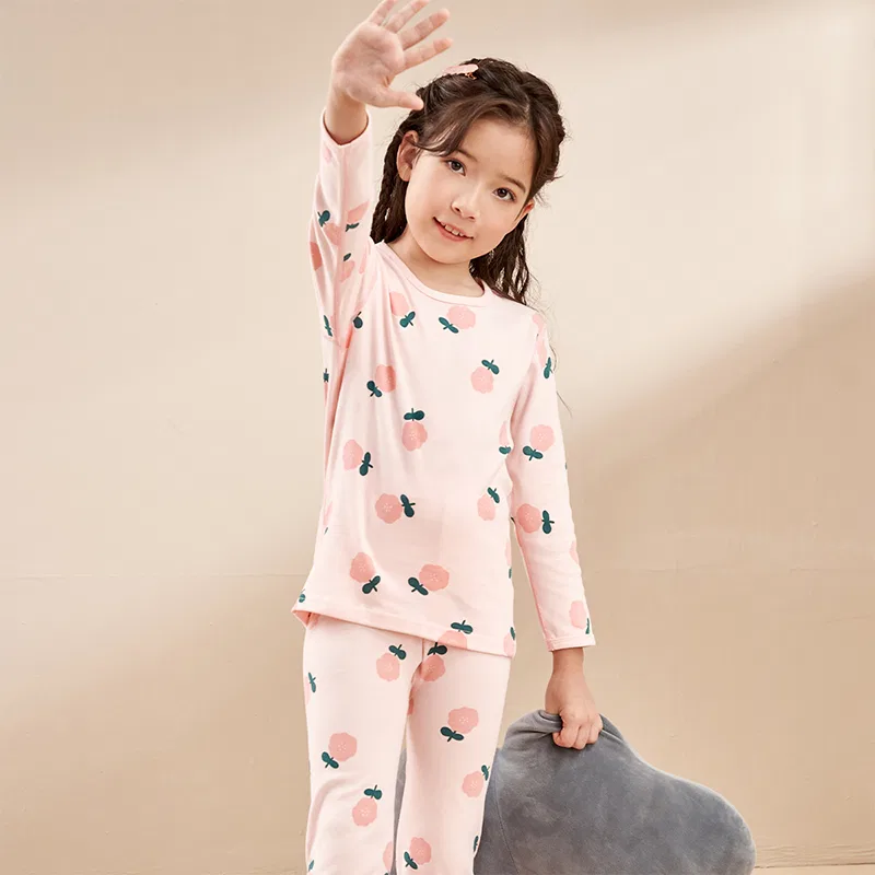 Детское белье с принтом Red Bean, Nude Pink — фото 4