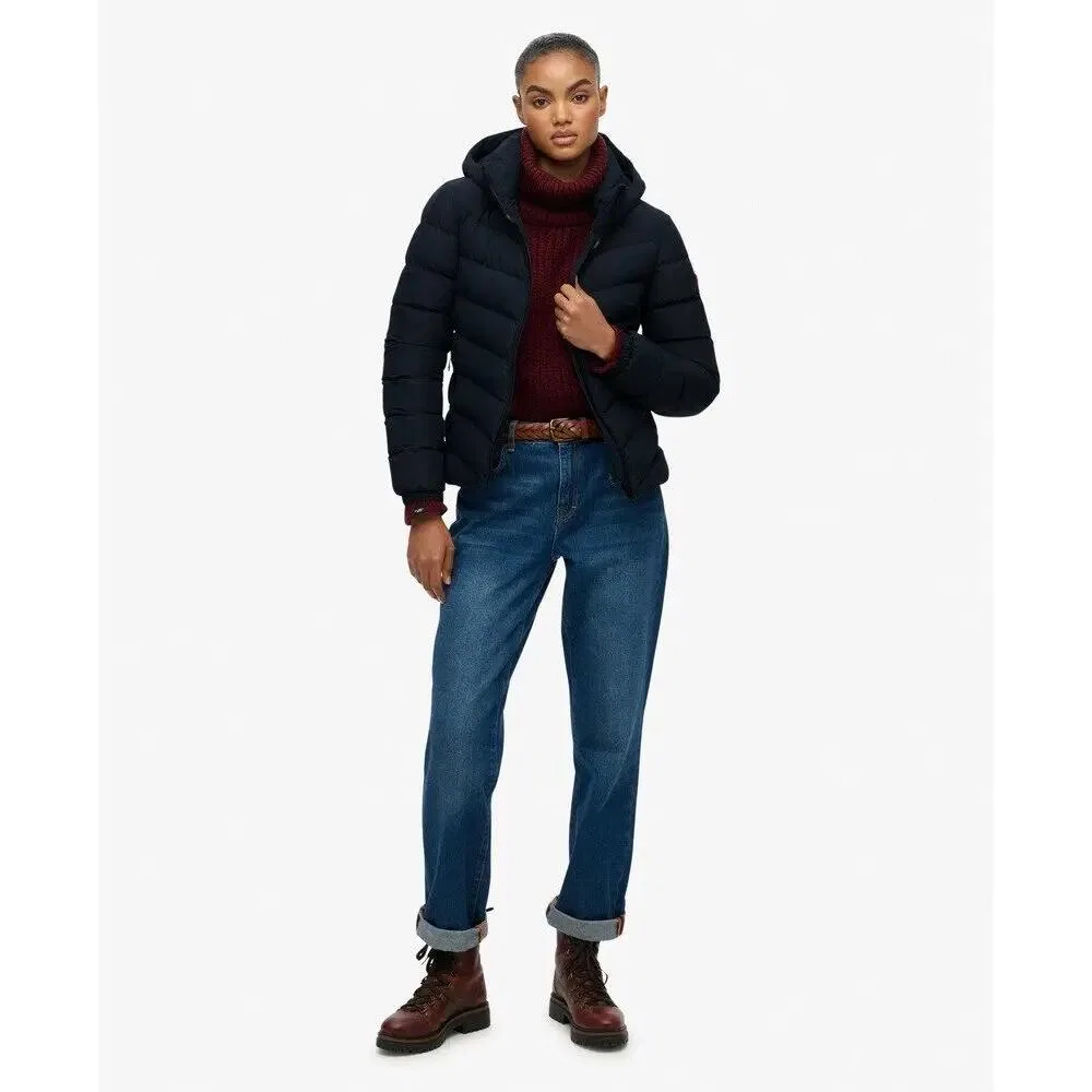 Женская безрукавка-дутенка Superdry Fuji, Blue — фото 4