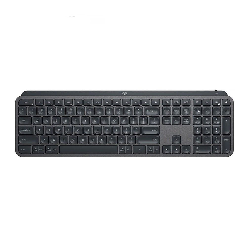 Клавиатура беспроводная Logitech MX Keys, тёмно-серый — фото 2