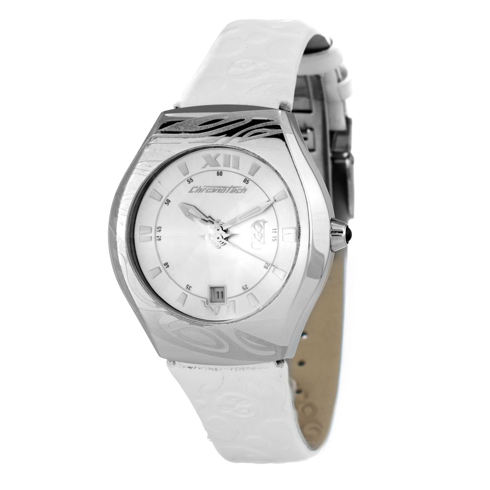 

Мужские часы Chronotech Leather, белый