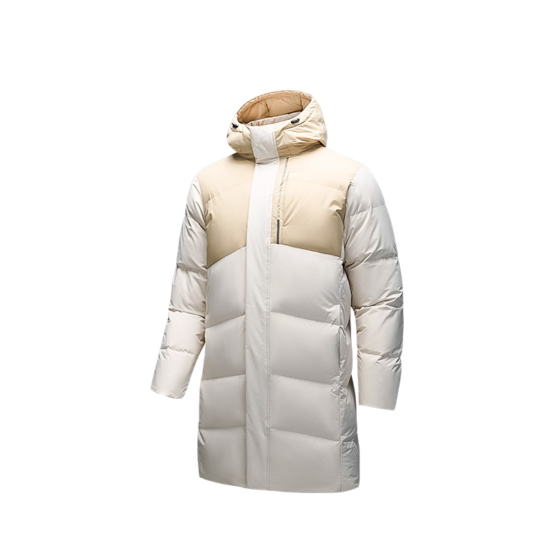 

ANTA Куртка пуховая мужская, Wheat Grain Gray/Plain Khaki