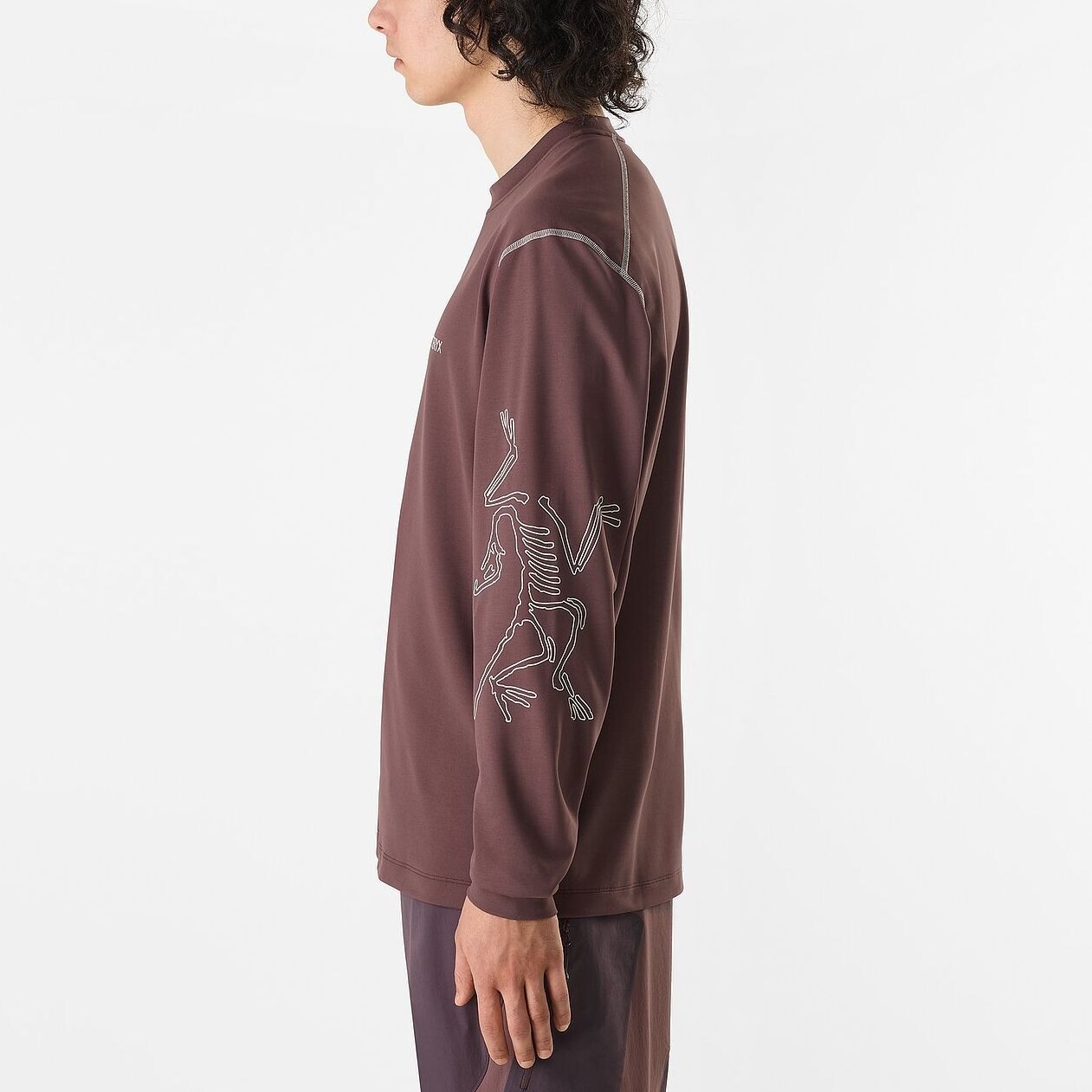 Лонгслив Arcteryx Copal Bird LS Axiom, зеленый — фото 4