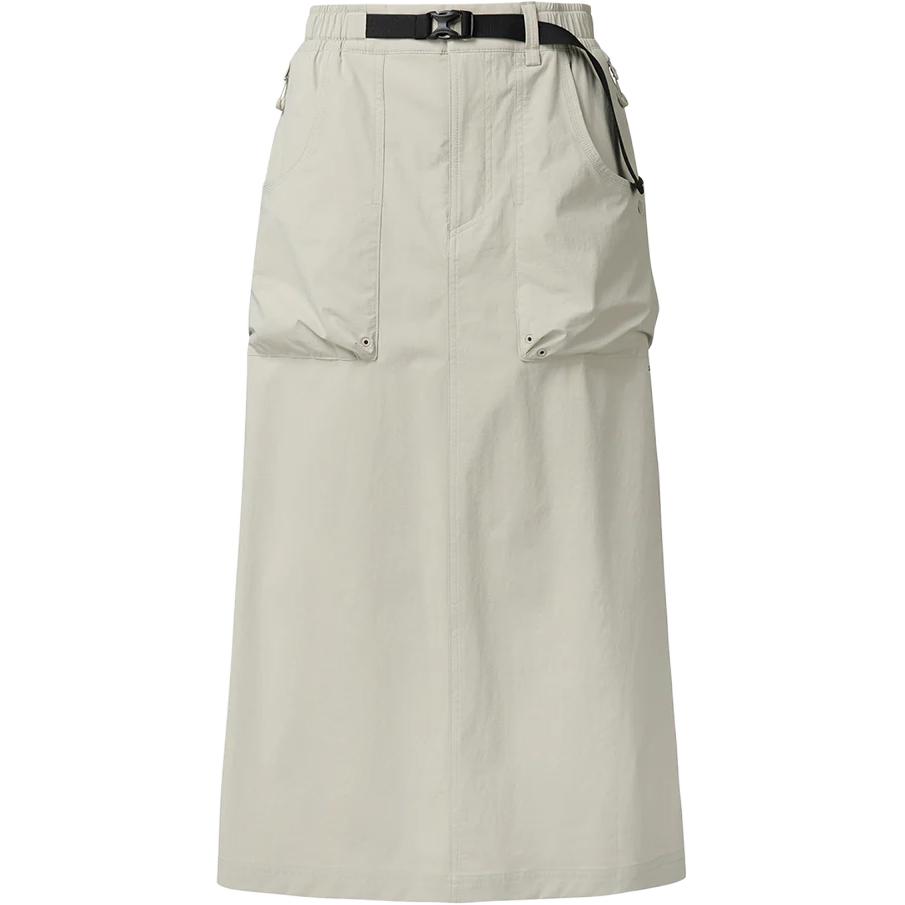 

SALOMON Повседневная длинная юбка женская бежевая