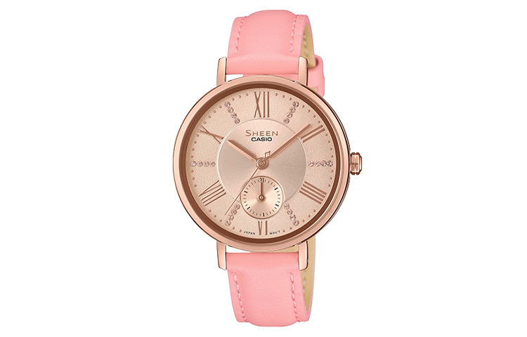 

CASIO Часы Women's SHEEN Gold Watch SHE-3066PGL-4A