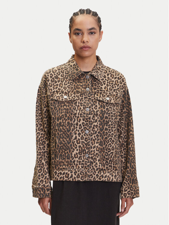

Джинсовая куртка оверсайз Tessa 10329961 Vero Moda, коричневый