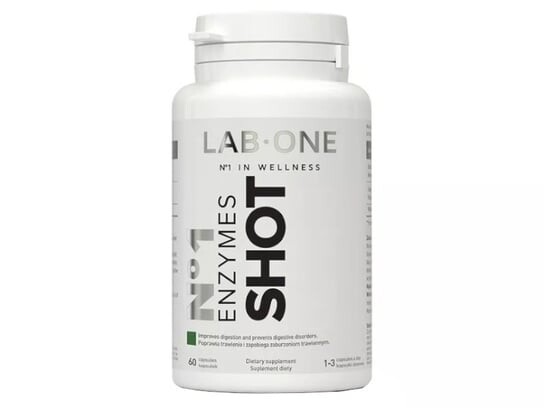 

Lab One, Витамины и минералы, Ферменты SHOT, 60 капсул