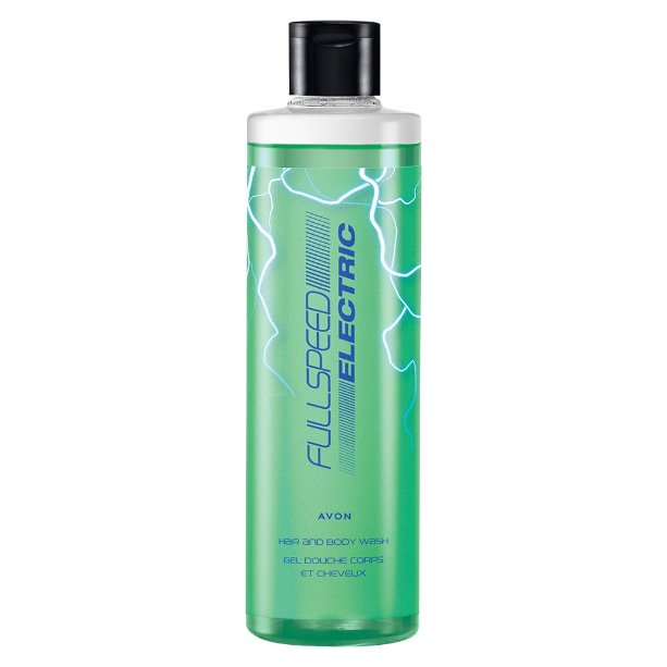 

Avon, Full Speed Electric, мужской гель для мытья тела и волос, 250 мл