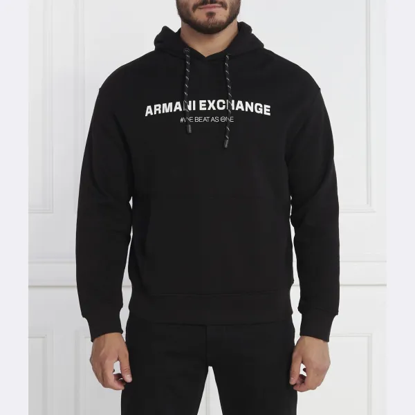 

Толстовка обычного кроя Armani Exchange, черный
