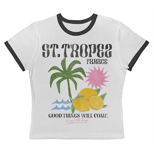 

Футболка-поло Grayson Threads The Label St Tropez France Good Things Will Come Unbranded