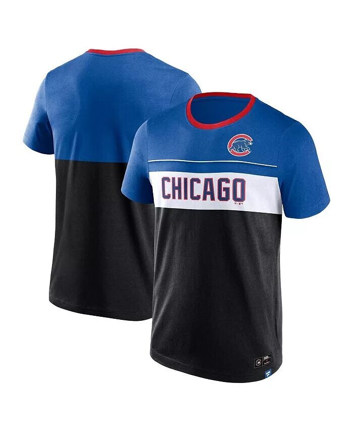 

Мужская черная футболка Chicago Cubs Claim The Win Fanatics