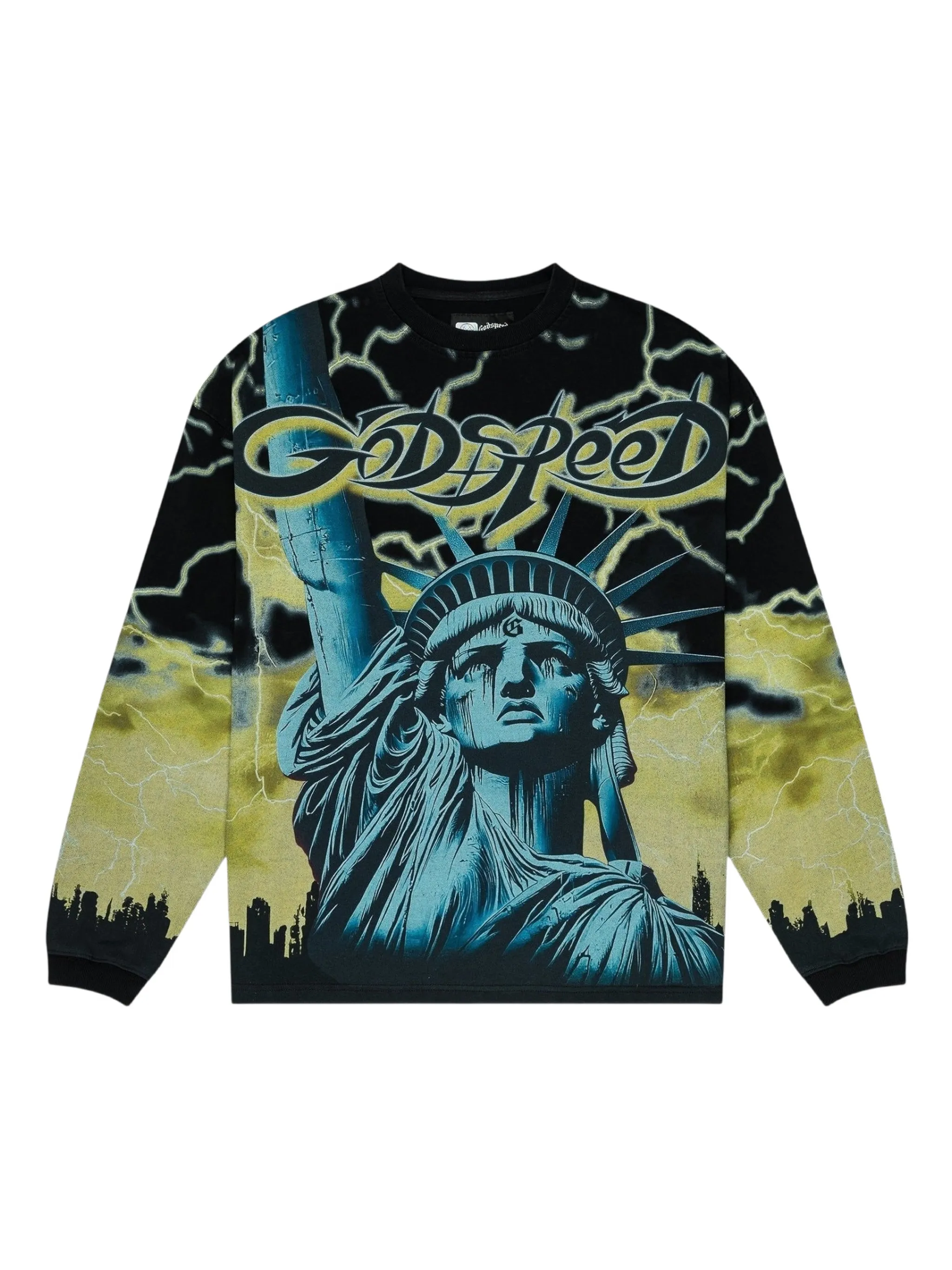 

Свитер с длинным рукавом Godspeed, черный