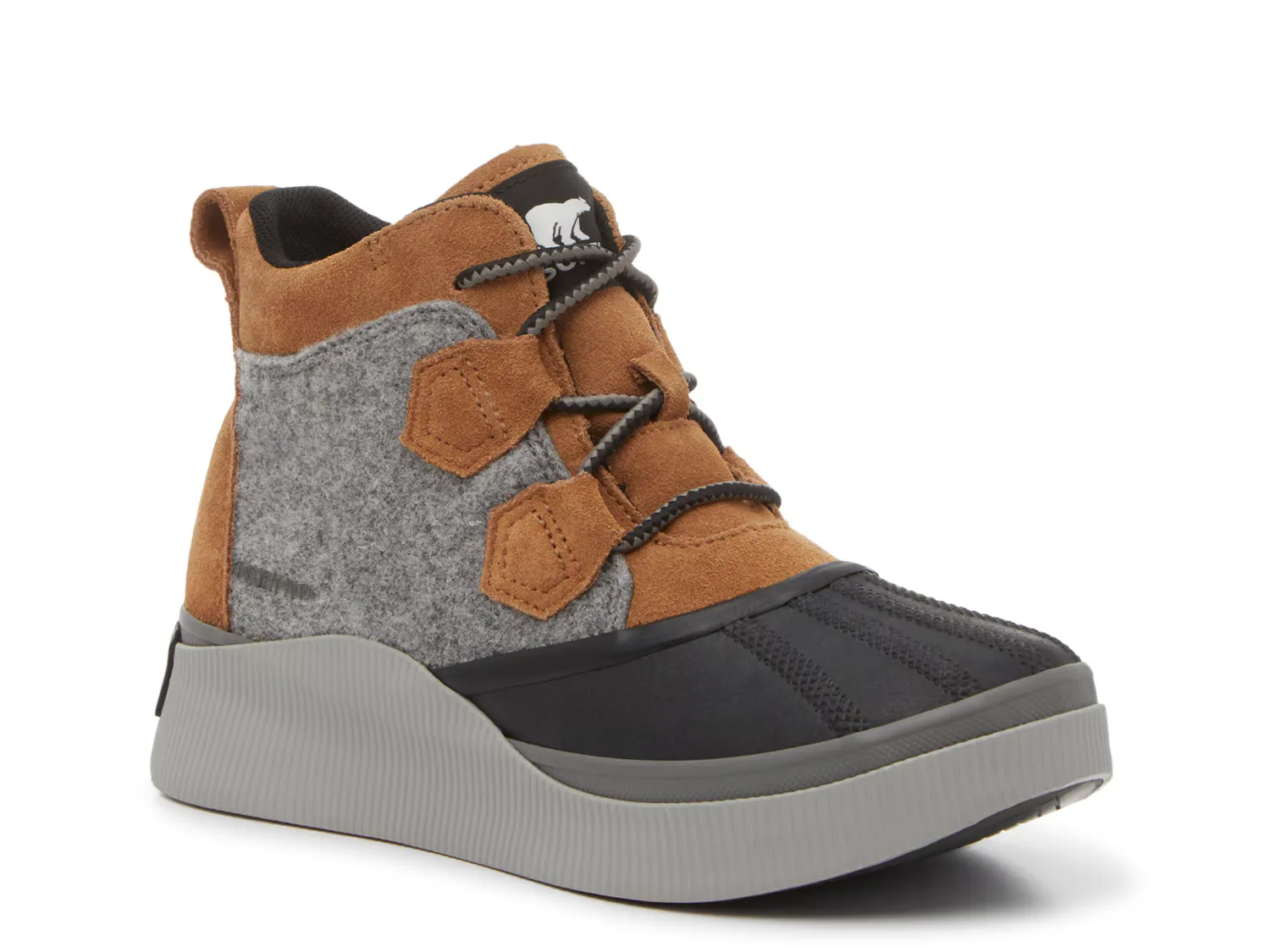 

Сапоги Out N About IV Classic Waterproof Duck Boot Sorel, коньяк/серый/черный