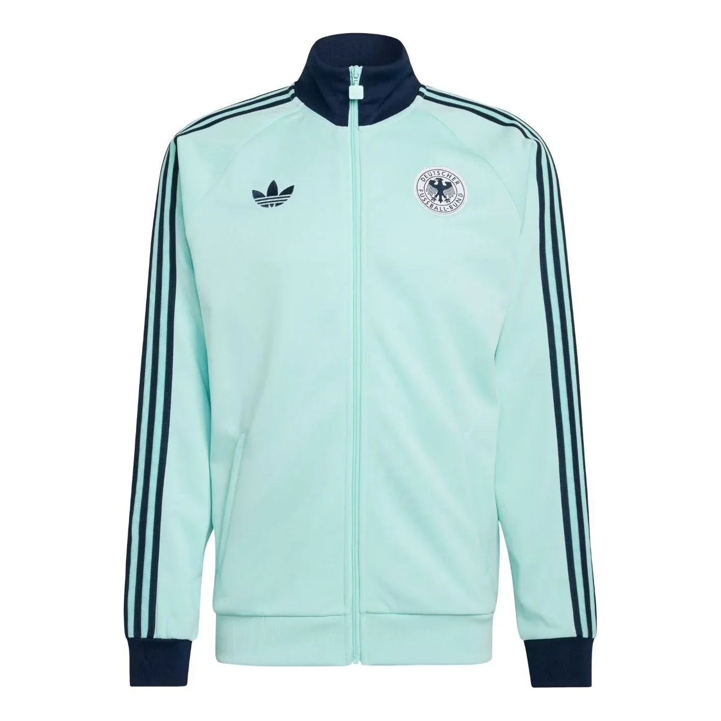 Спортивная футболка Adidas Germany Originals 'Semi Flash Aqua', зеленый