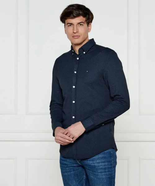 

Рубашка Slim fit Tommy Hilfiger, синий
