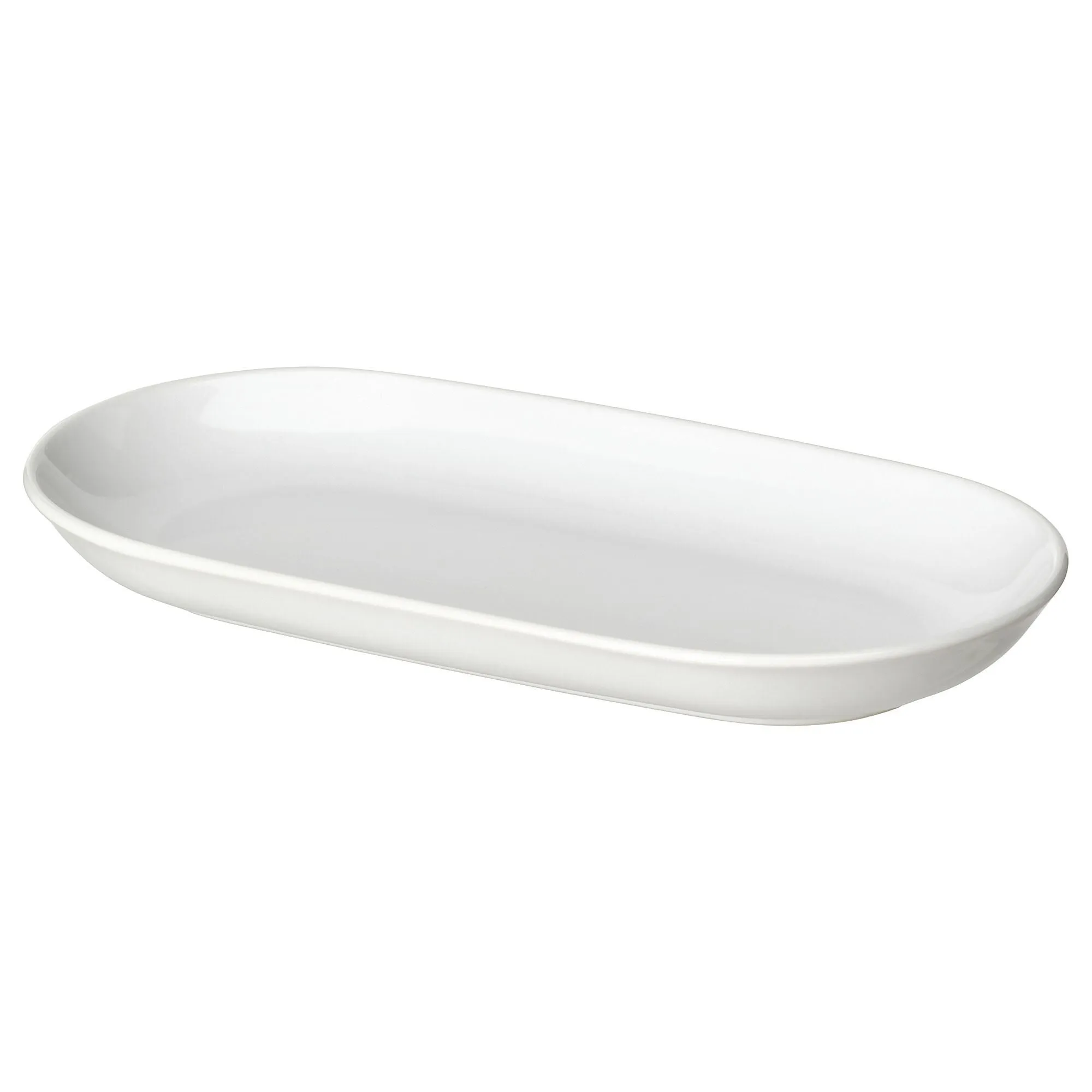 

Блюдо, белое, 36х22 см, GODMIDDAG IKEA