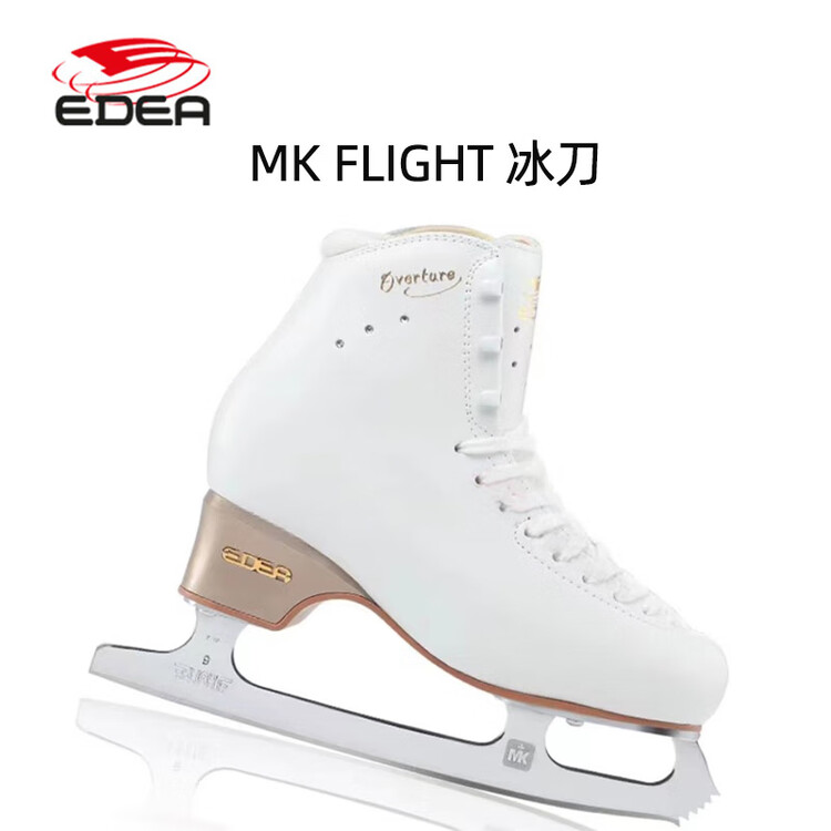 

EDEA Коньки для фигурного катания Three-Star Overture, MKFlight Blades, белые, размер 230 [34.5]