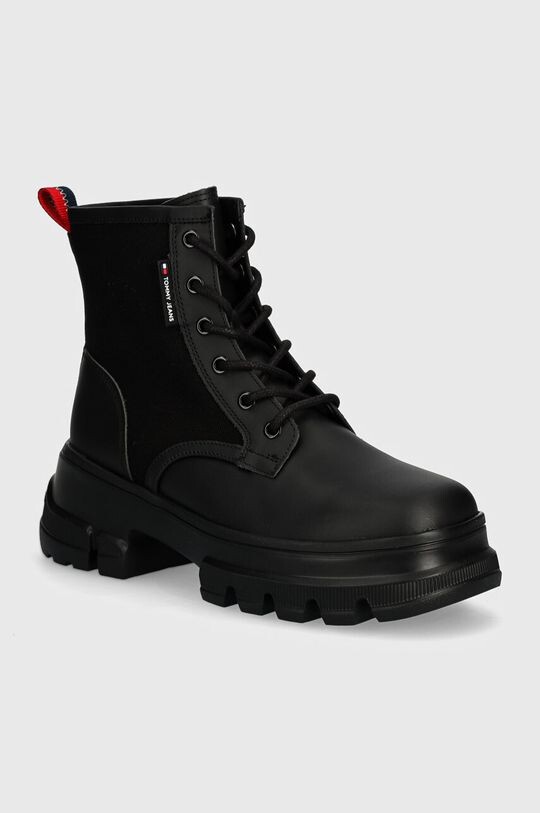 

КОВРИК TJW CHUNKY LACE UP BOOT MIX MAT Tommy Jeans, черный