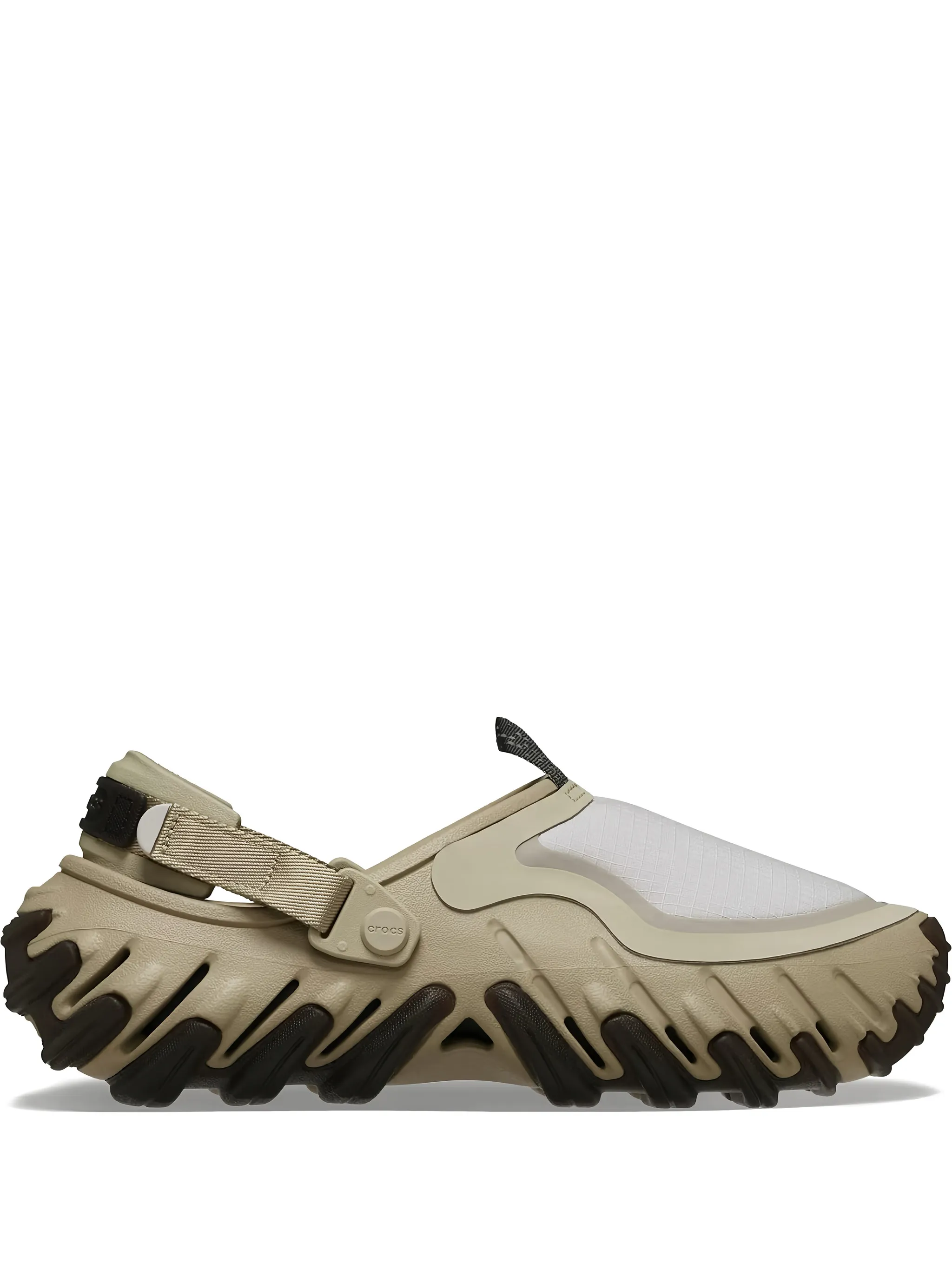 

Сандалии с логотипом Crocs, бежевый