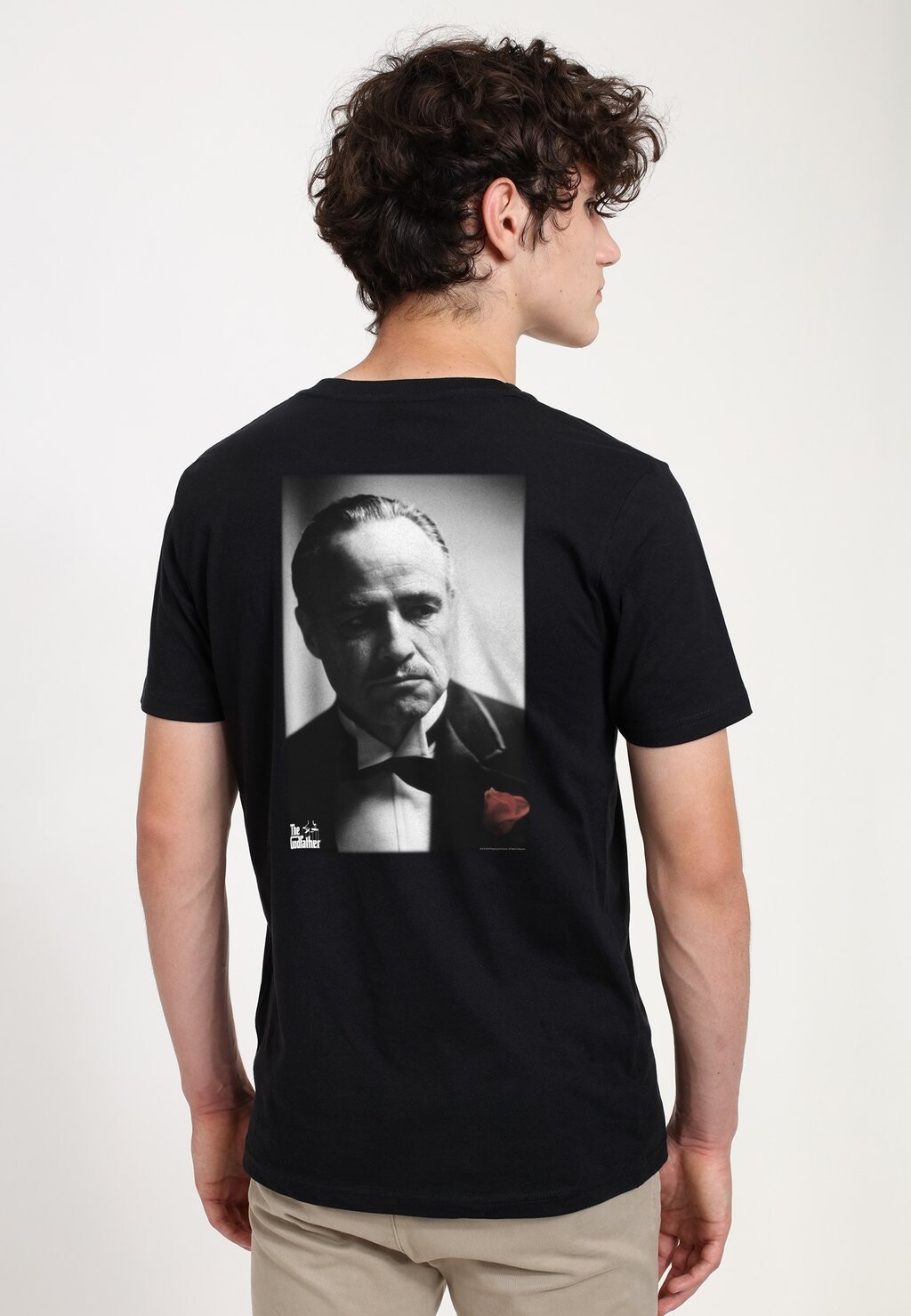 

Футболка с принтом The Godfather Corleone Rose Henry Tiger, черный