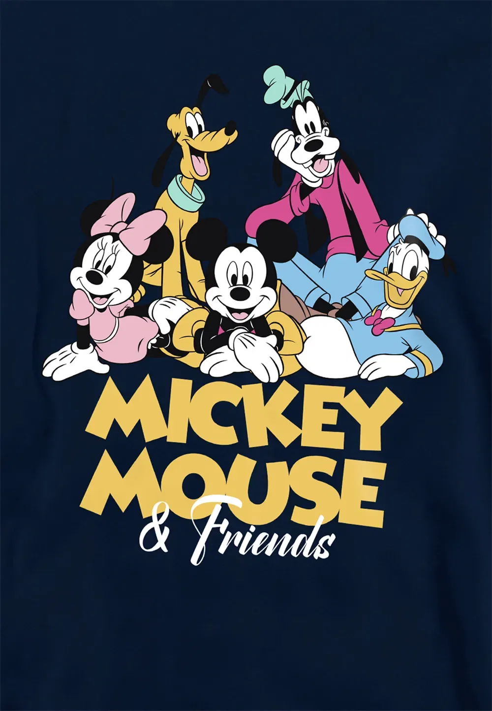 Детский худи Disney с Микки Маусом, синий, темно-синий — фото 2