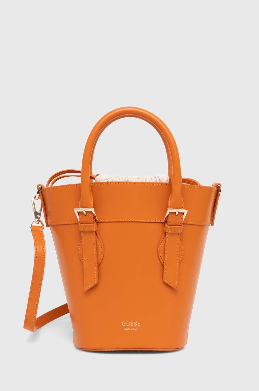 

ДИАНА кожаная сумочка Guess, оранжевый