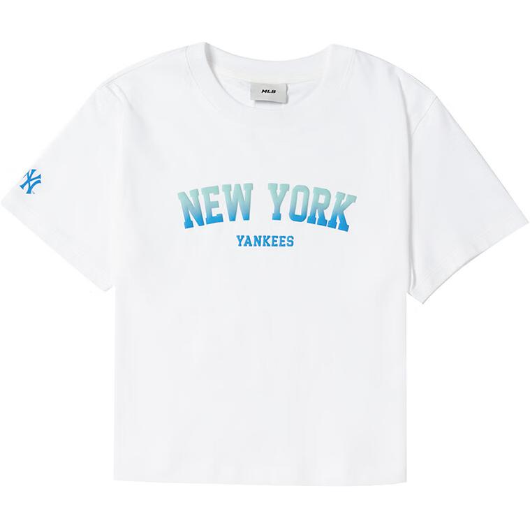 

Футболка New York Yankees женская цвета экрю MLB, Ecru