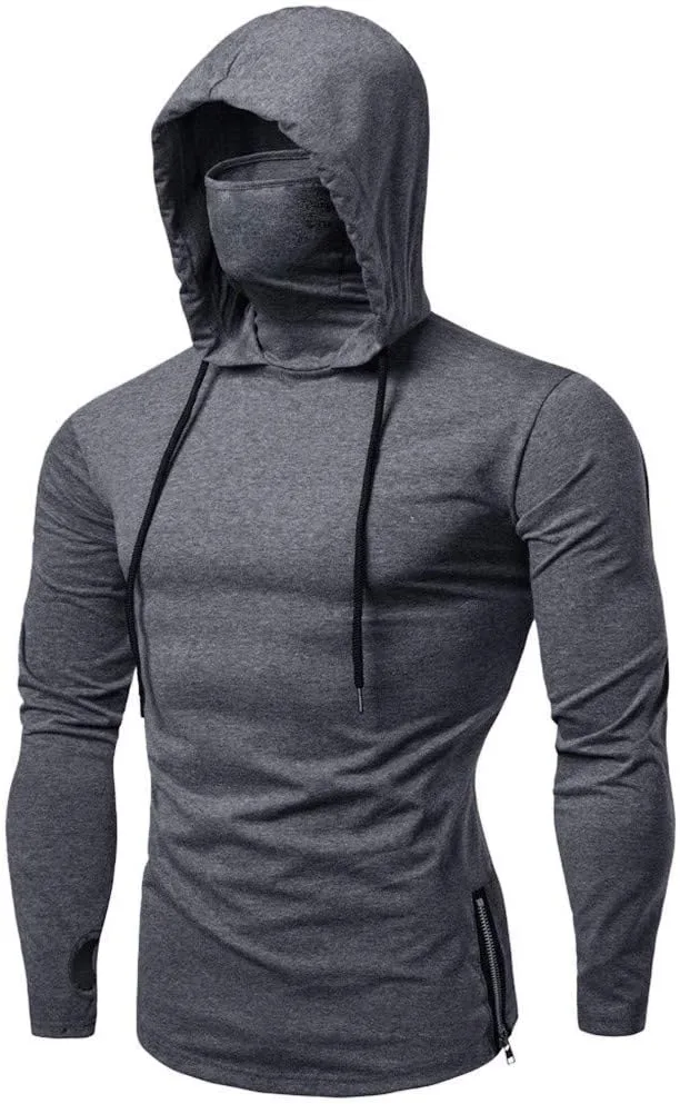 

Мужской худи с капюшоном Slim Fit Techwear
