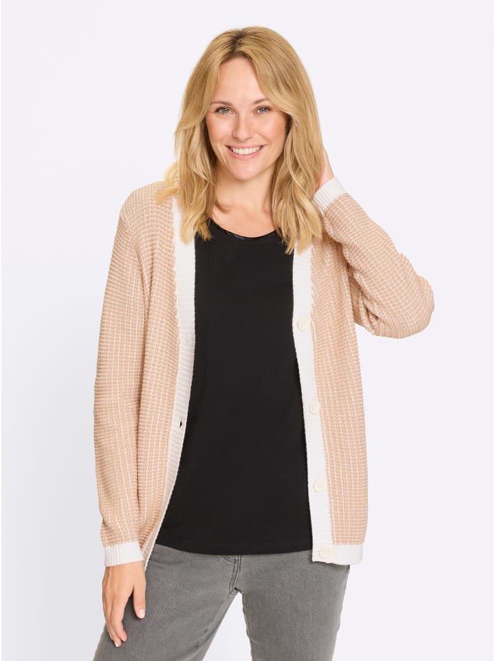 

Кардиган бежево-экрюового цвета Sieh an!