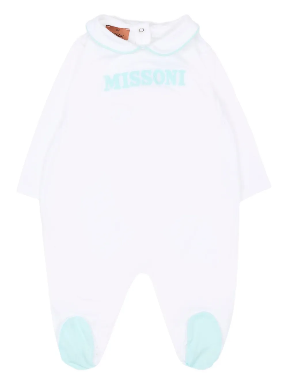 Комплект для новорожденного с воротником Missoni Kids, белый — фото 2