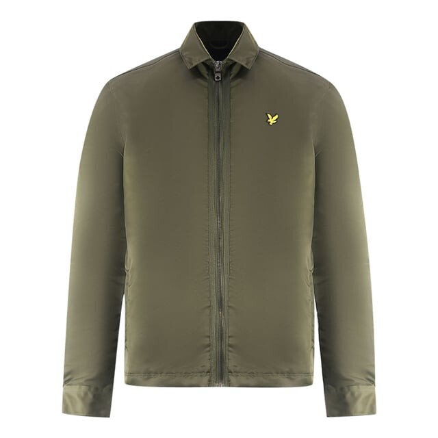 

Легкая нейлоновая трекинговая зеленая куртка Lyle & Scott, зеленый