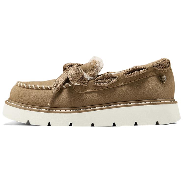 Повседневные лоферы женские каштанового цвета Skechers, Chestnut