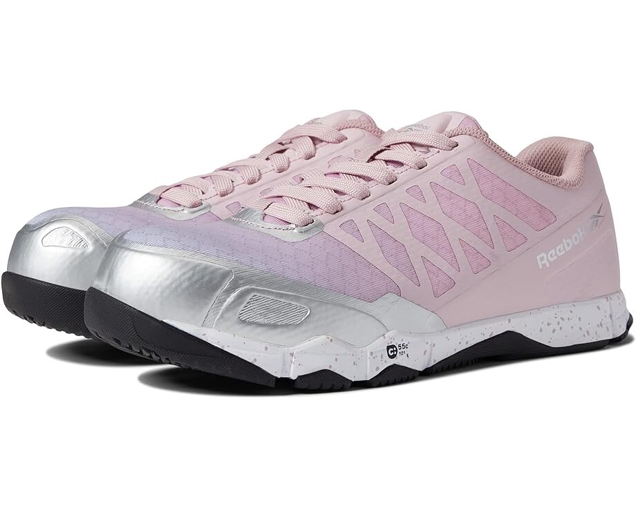 

Кроссовки Reebok Work Speed TR Work EH Comp Toe, цвет Pink/White