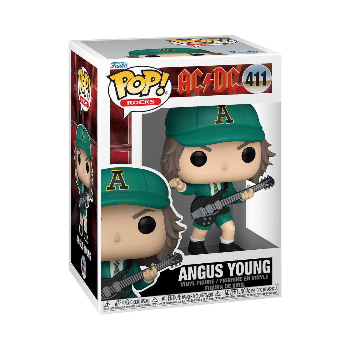 

POP Rocks: AC/DC - Ангус Янг (Зеленый) Funko POP!