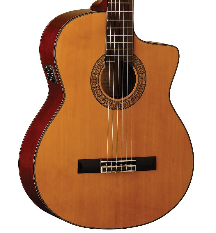 

Акустическая гитара Washburn Classical C64SCE Solid Spruce / Mahogany Cutaway Acoustic Electric Nat