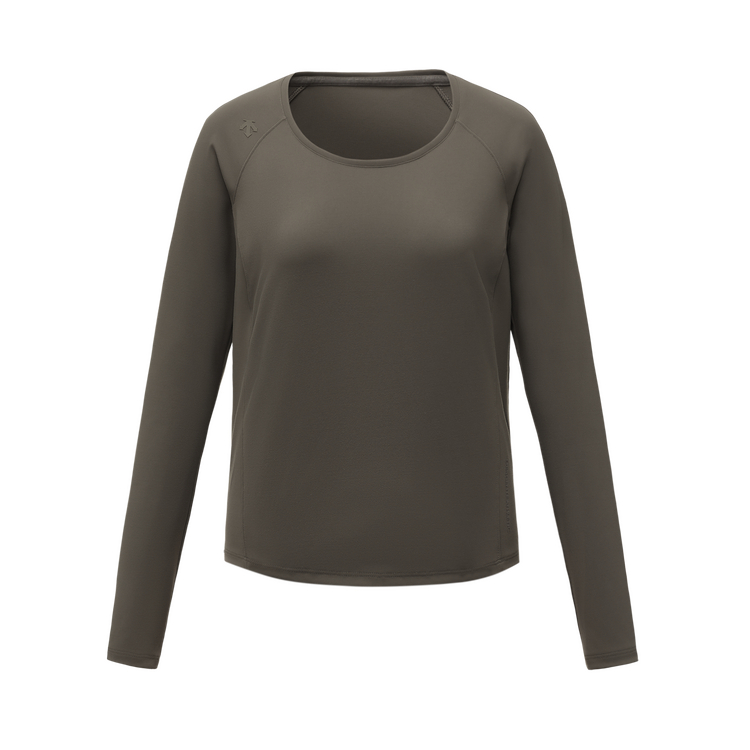 

Женская футболка с длинными рукавами Regular из коллекции Training Series DESCENTE, коричневый