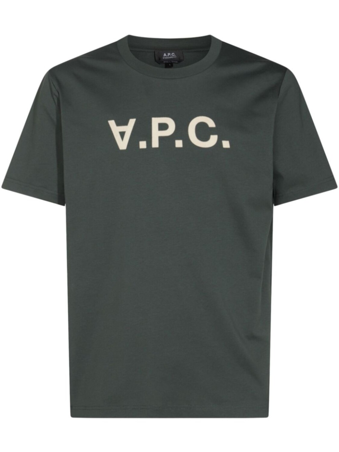 

Футболка с логотипом APC A.P.C., зеленый