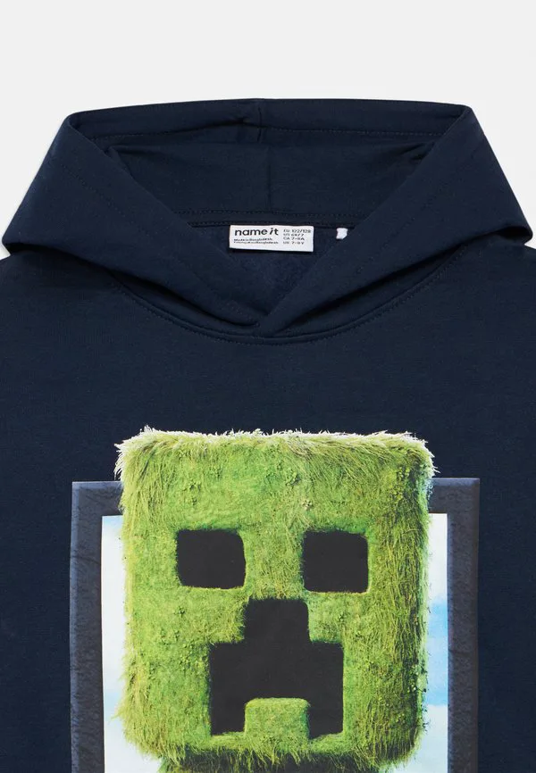 Толстовка nkmollie minecraft Name It, Navy Blazer — фото 3