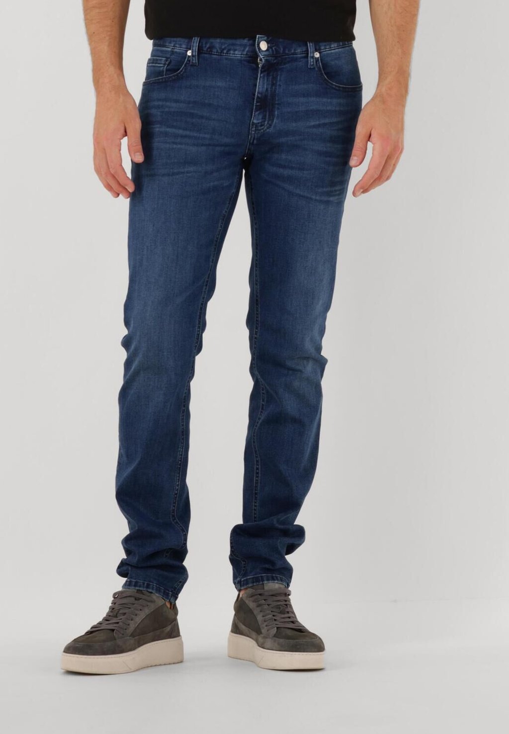 

Джинсы облегающего кроя ALBERTO Pants, деним