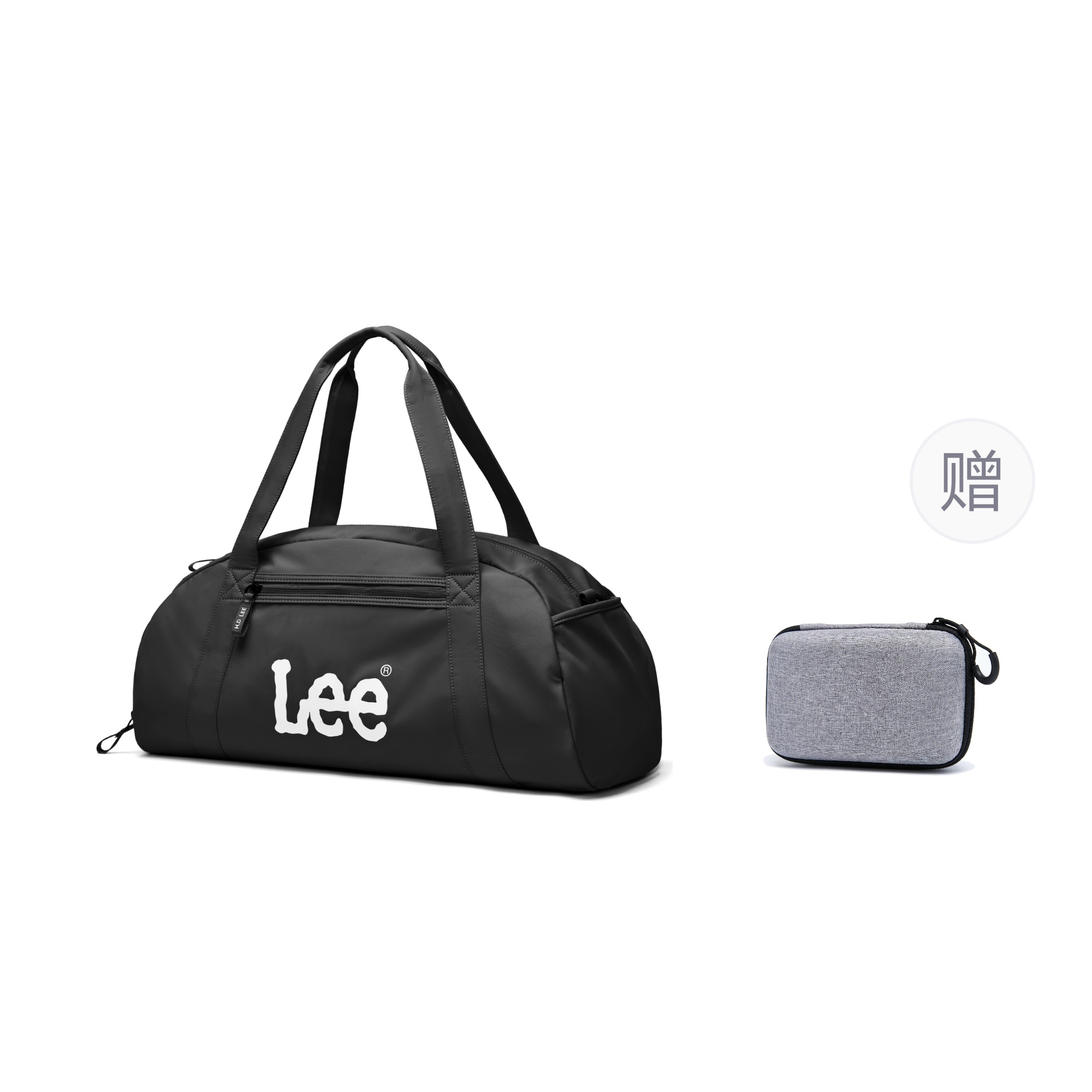 

Lee 40-литровая тканевая дорожная сумка унисекс светло-серого цвета, Black+Limited Time Gift