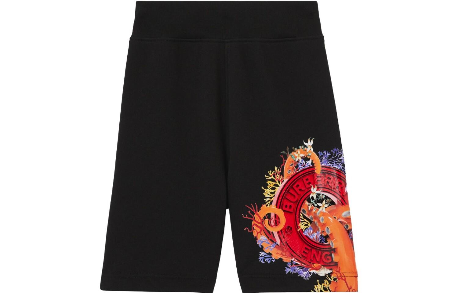 

Детские шорты Burberry, цвет Black