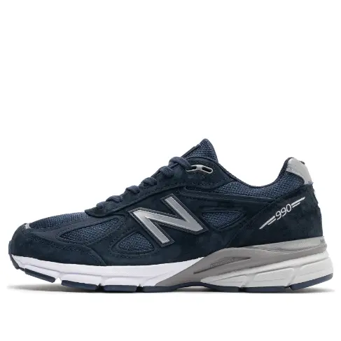 

Кроссовки 990v4 сделано в США New Balance, синий