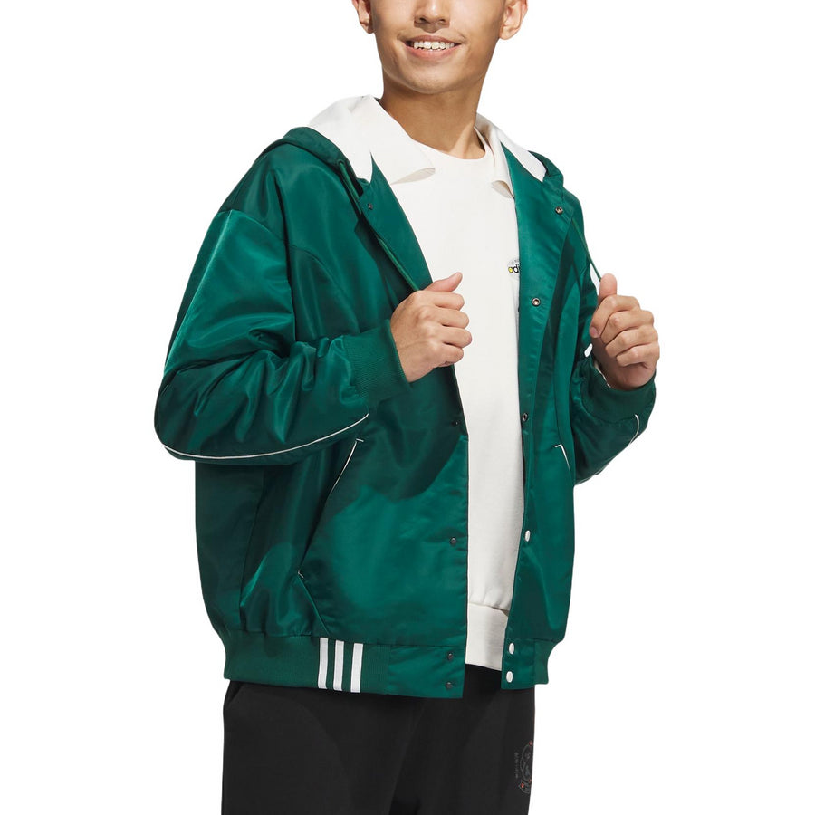 Куртка adidas Originals Track Jacket 'Green', зеленый — фото 4