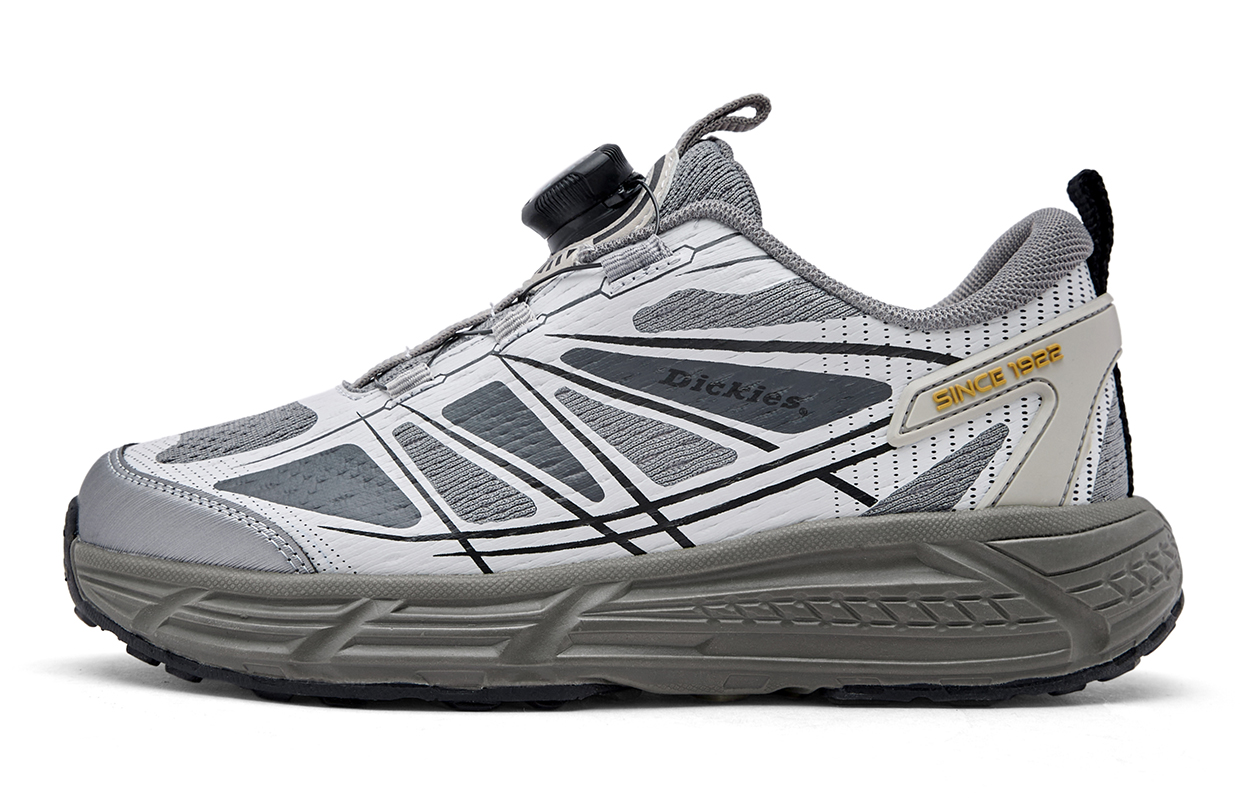 

Повседневные детские низкие кроссовки с защитой от ударов и истирания, поддерживающие и увеличивающие рост Dickies, серый