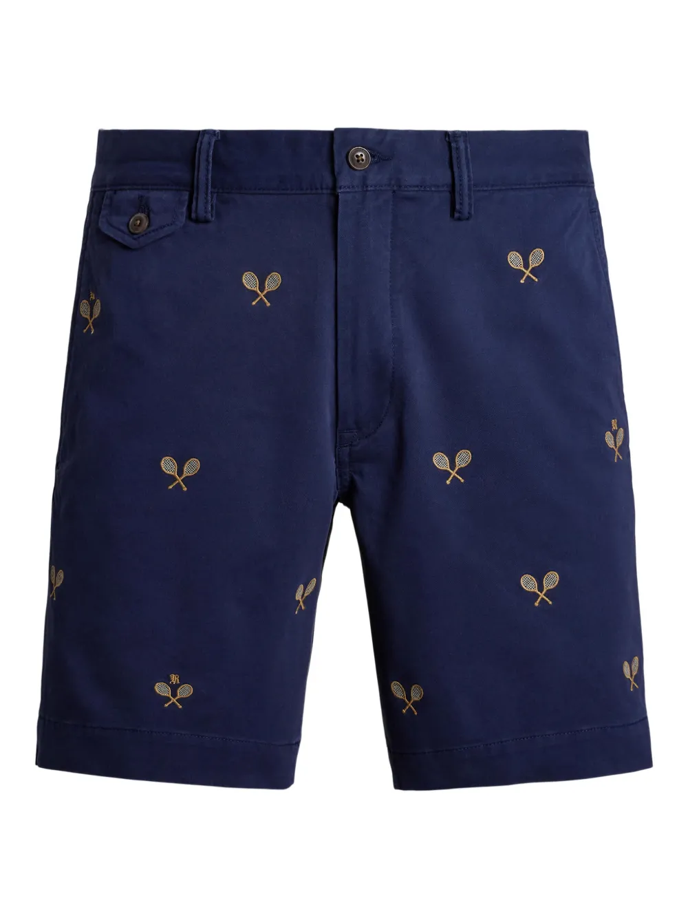 

Шорты с вышивкой POLO RALPH LAUREN, синий
