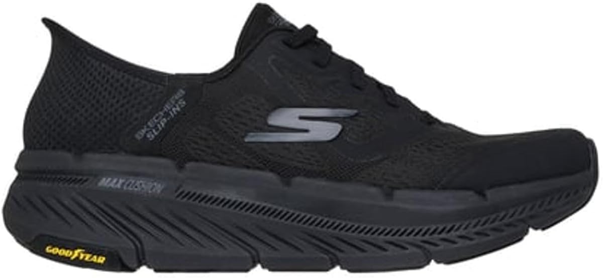 Мужские кроссовки Skechers Max Cushioning Premier 2.0 Ascendant II с легким процессом надевания, черный — фото 4