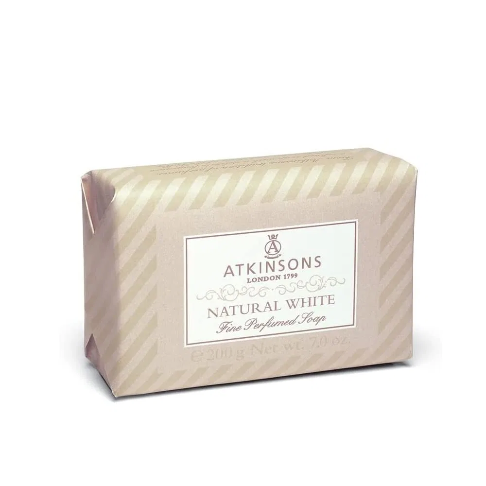 Мыло туалетное Atkinsons Natural White, 6x125 г, Amber