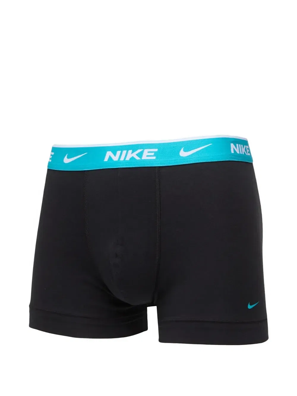 Трусы-боксеры с логотипом на поясе Nike Essential (набор из 5 шт.), черный — фото 3